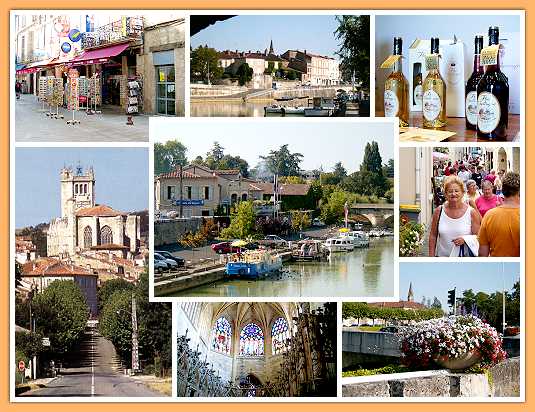 The town of Condom on the river Baise: Access Gate to the Armagnac..........