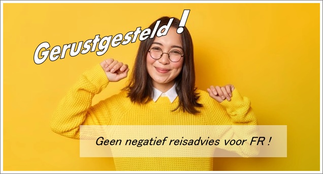 Voorlopig geen negatief reisadvies voor Frankrijk...