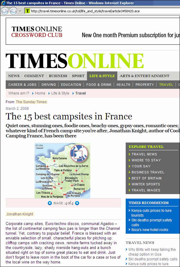 Camping La Brouquere wordt genoemd als één van de beste campings in Frankrijk.....