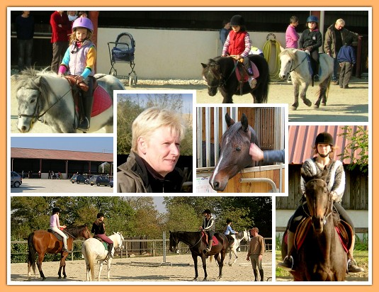 Paardrijden in de Gers op de manege Les Ecuries d'Armagnac.....