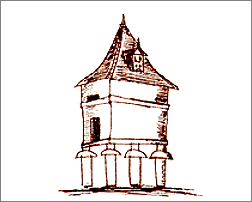 Duiventoren op palen...