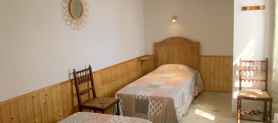 Derde slaapkamer in de gite ´La Couture´...