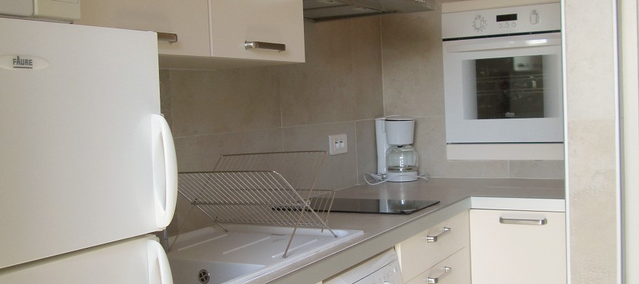 Kleine keuken in de gite ´La Couture´...
