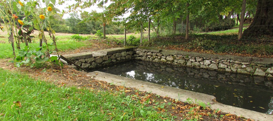 Lavoir Peyruc: een oude wasplaats in Gondrin (Gers)...