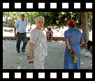Hier heet het Petanque...