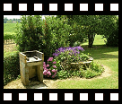 Barbeque in de tuin...