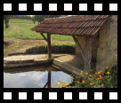 Lavoir Caubet: een oude wasplaats in Gondrin (Gers)...